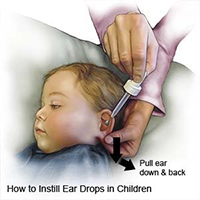 Hướng dẫn sử dụng thuốc nhỏ tai cho trẻ